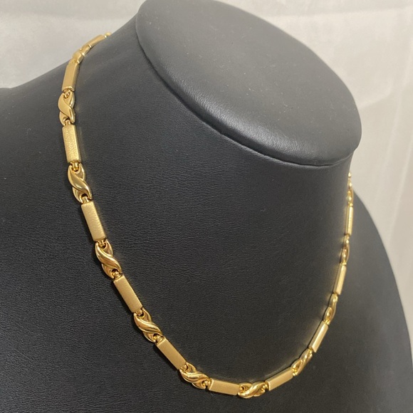 14K Yellow Gold Aurafina Necklace - Picture 3 of 11